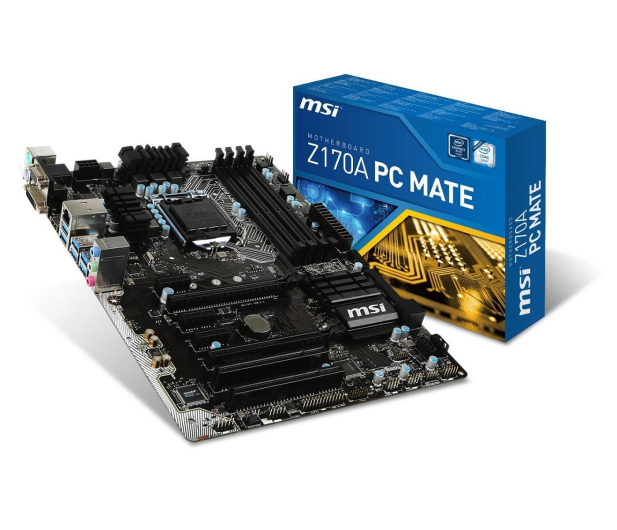 MSI Z170A PC MATE (2xPCI-E DDR4) - 252361 - zdjęcie